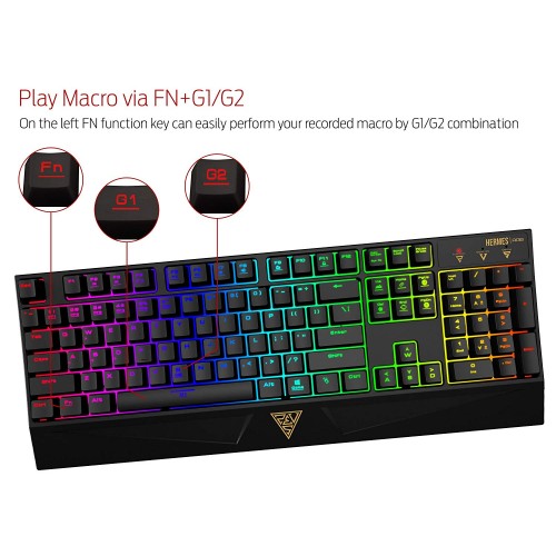 GAMDIAS certified mechanical Keyboard Gaming Kathmandu, Nepal RGB GAMDIAS mechanical Keyboard